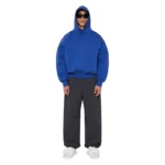 Wholesale Custom Streetwear Heavyweight Pullover Drop Shoulder Hoodie 350 Gsm Blank Oversized Hoodies for Men