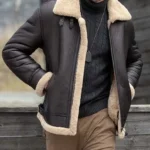 Custom Wholesale Unique Design Men Bomber Jacket Good Quality Solid Color Leather Bomber Jacket for Men