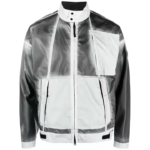 OEM Custom Logo Waterproof Windproof Light and Light Color Splicing Men's Jacket