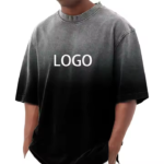 Custom Men's Printed 100% Cotton T shirt Breathable Anti Wrinkle Street Casual Short sleeved Design Embroidered Shirts