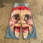 Custom High Quality Men's Jogging Sweatpants Denim Sports Pants Multiple Pockets Breathable Pants