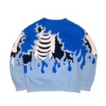 Custom Street Wear Applique Patchwork Embroidery No Hood Sweatshirts 100% Cotton Distressed Embroidered Patch Sweatshirts