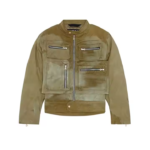 Custom High Quality Logo Denim Jacket for Men Casual Fit Detachable Zip Multiple Pockets Embroidered Bomber Jackets