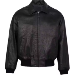 Custom Logo Pattern Letter Varsity Bomber Jacket Embroidered Baseball Leather Zipper-Up Casual Style Jackets